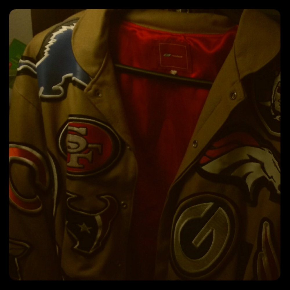 Sold-NFL ALL LOGOS JACKET